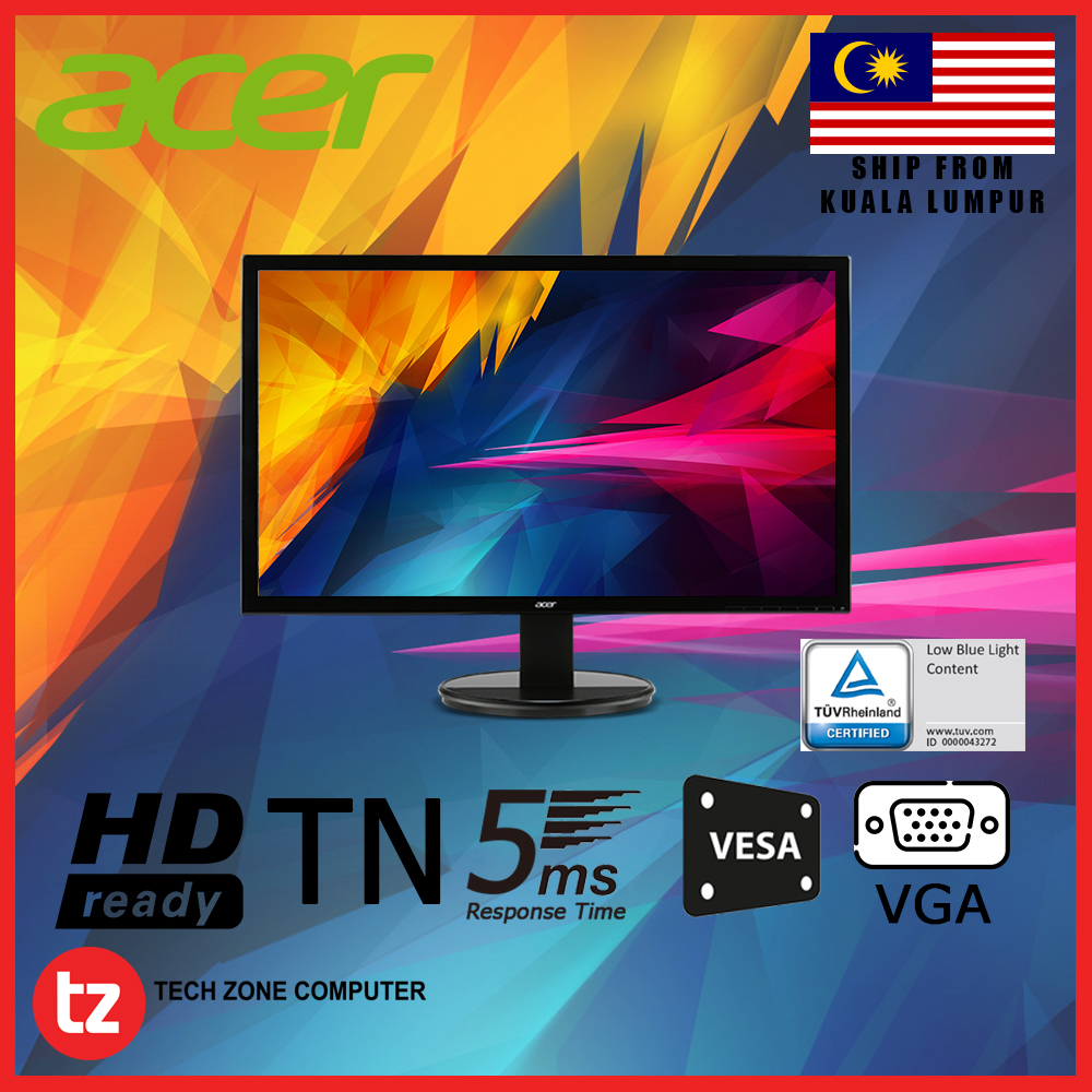 Acer K202HQL 20'' LED MONITOR (VGA + HDMI) [UM.IX3SS.A06]