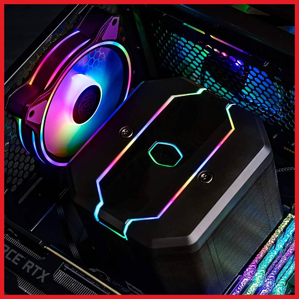 Cooler Master MasterFan MF120 Halo ARGB 120mm Dual Loop Addressable RGB