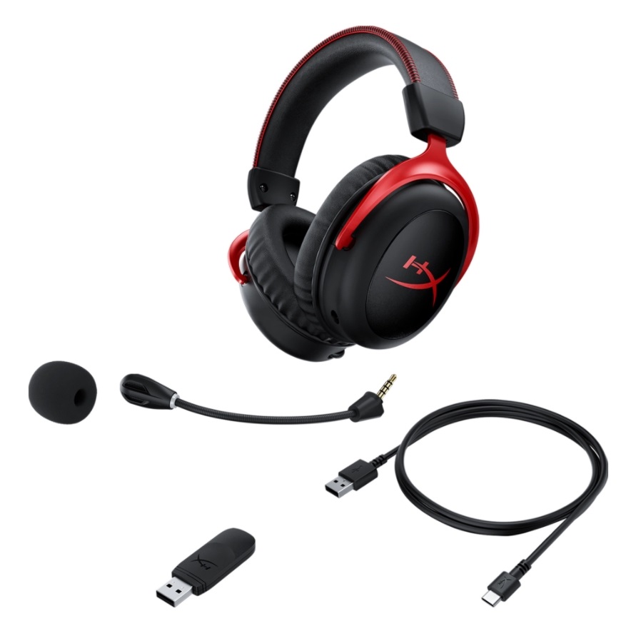HyperX Cloud II Wireless + 7.1 Headset (HHSC2XBARD/G)