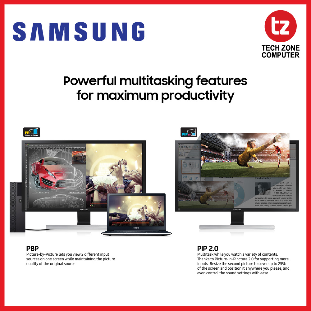 Samsung U28E590DS 28" 4K UHD TN 60Hz 1ms FreeSync Gaming LED Monitor