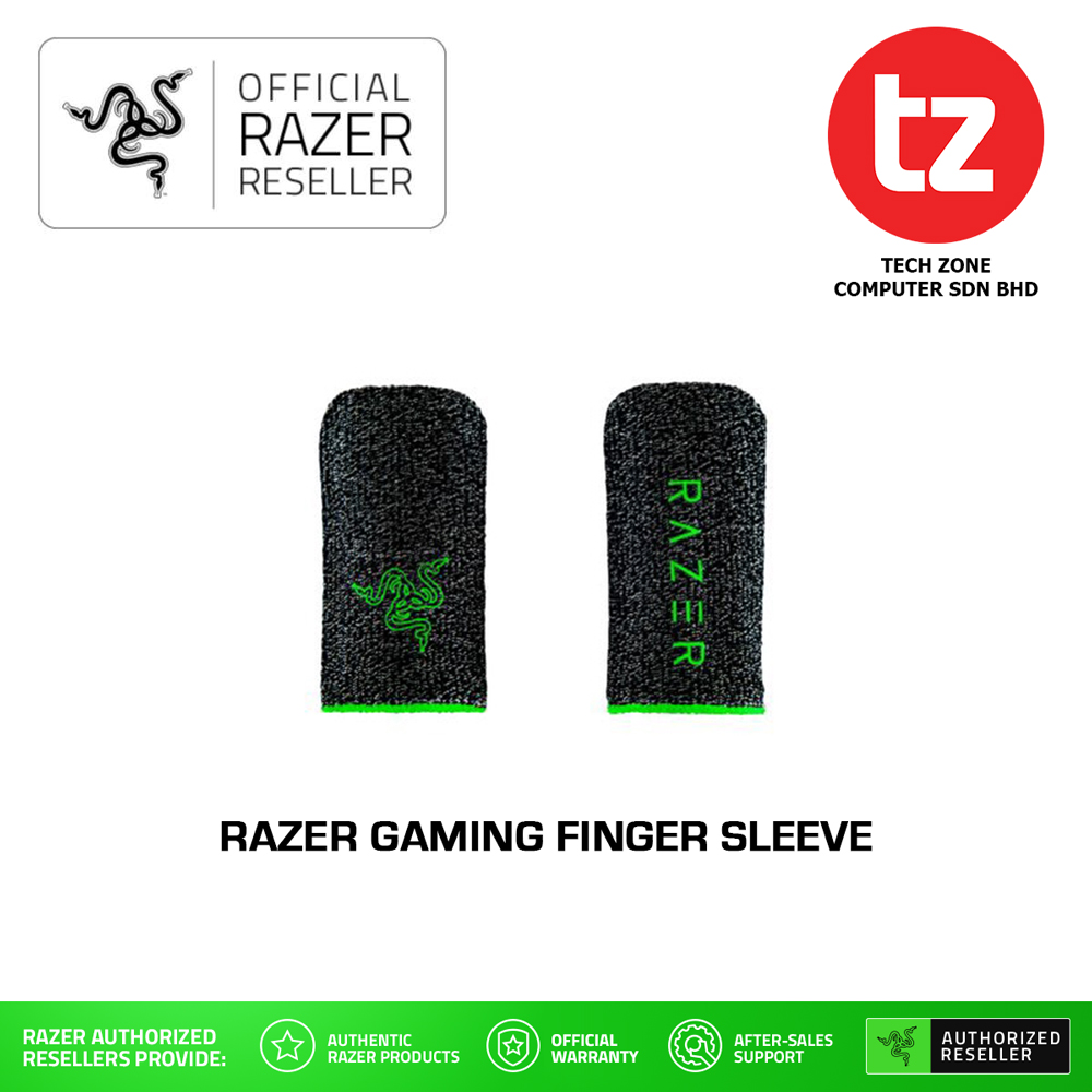Razer Gaming Finger Sleeve NonSlip Finger Sleeve for Mobile Gaming