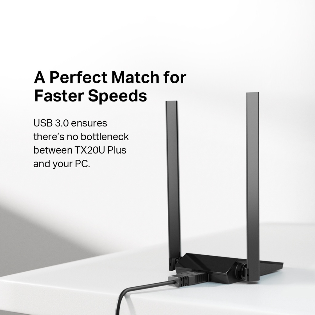 TPLink TX20U Plus AX1800 Dual Band Antenna High Gain USB Wifi Adapter