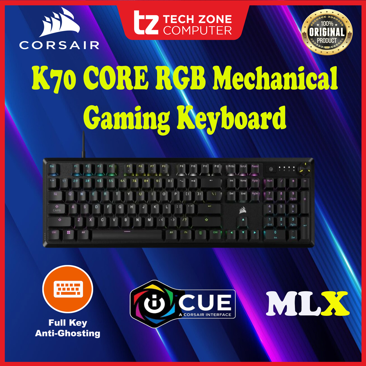 Corsair K70 CORE RGB Mechanical Gaming Keyboard