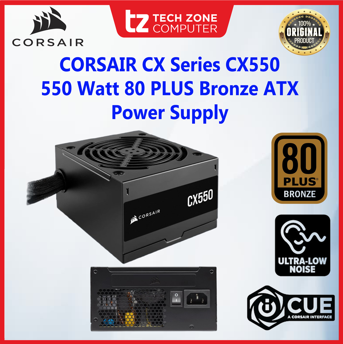 Corsair CX550 (550W)【新品・未開封】 Corsair CX550 (550W)【新品・未開封】